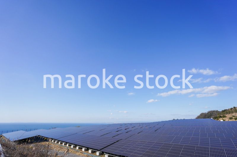 巨大な太陽光発電所
