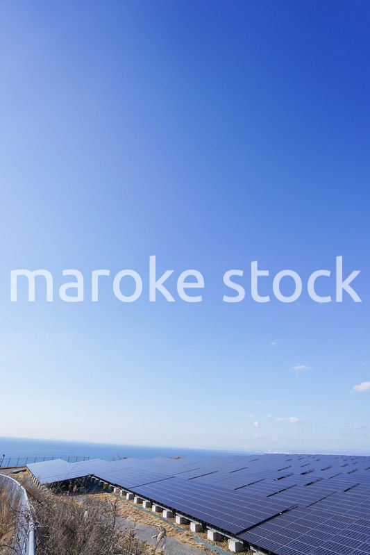 巨大な太陽光発電所