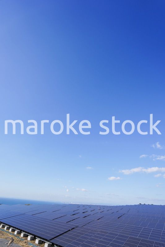 巨大な太陽光発電所
