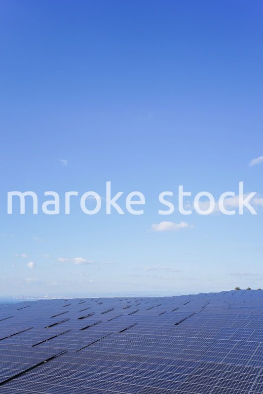巨大な太陽光発電所