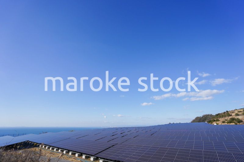 巨大な太陽光発電所