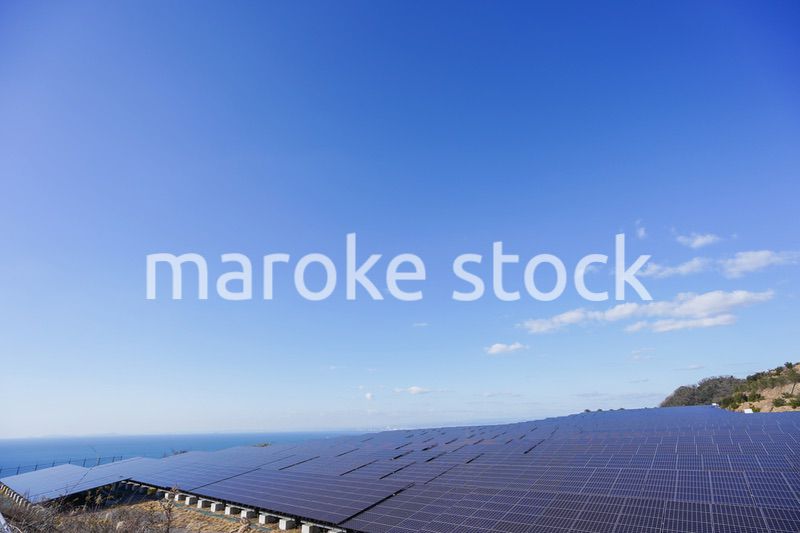 巨大な太陽光発電所