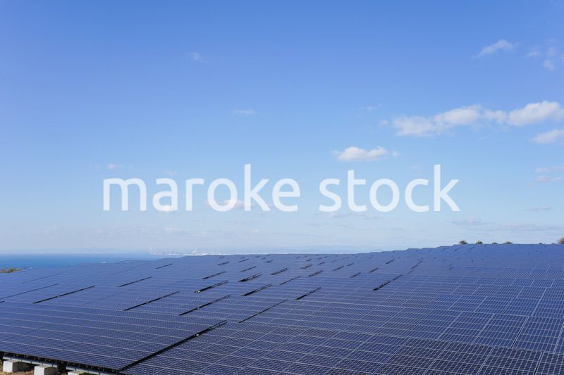 巨大な太陽光発電所