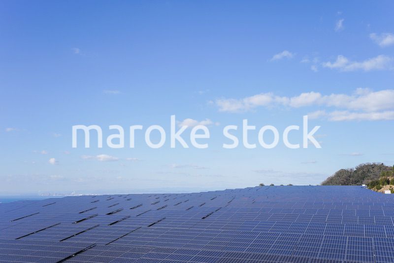 巨大な太陽光発電所