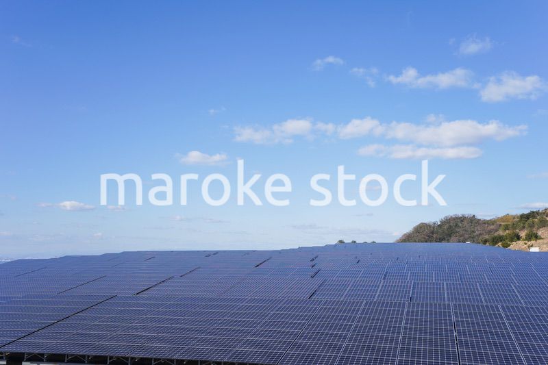 巨大な太陽光発電所