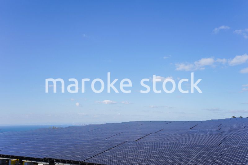 巨大な太陽光発電所