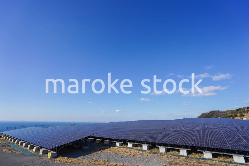 巨大な太陽光発電所
