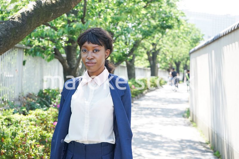 黒人女性ポートレート