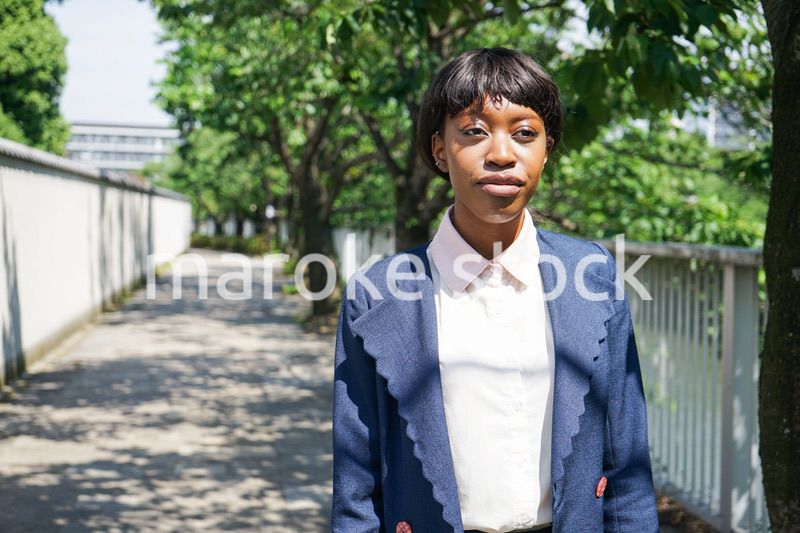 黒人女性ポートレート