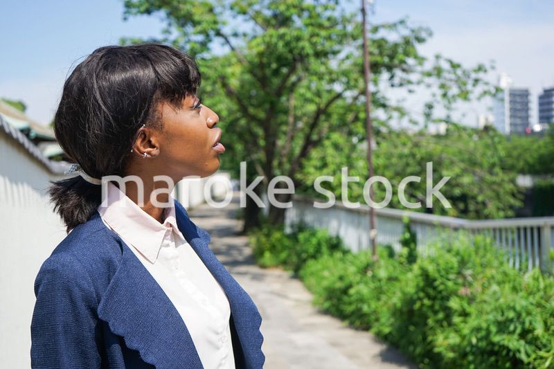 黒人女性ポートレート