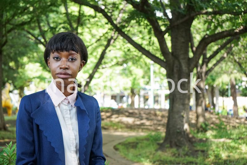 黒人女性ポートレート
