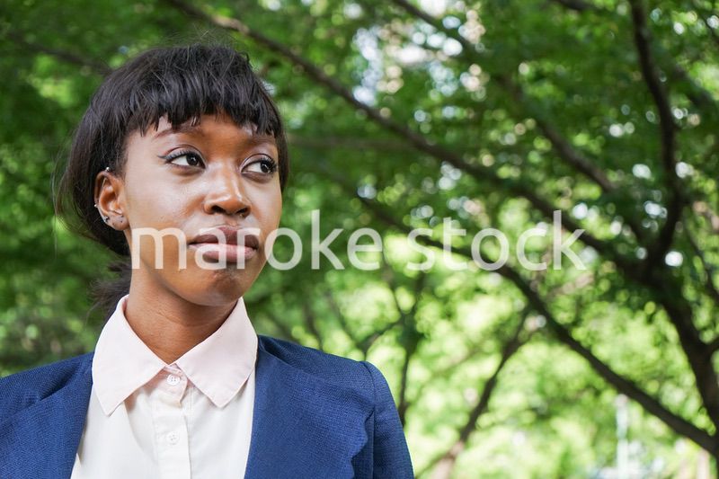 黒人女性ポートレート