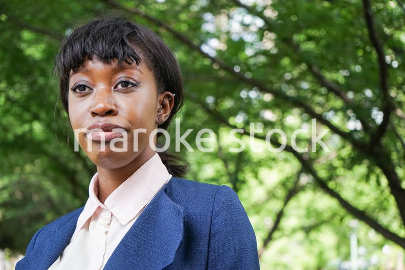 黒人女性ポートレート