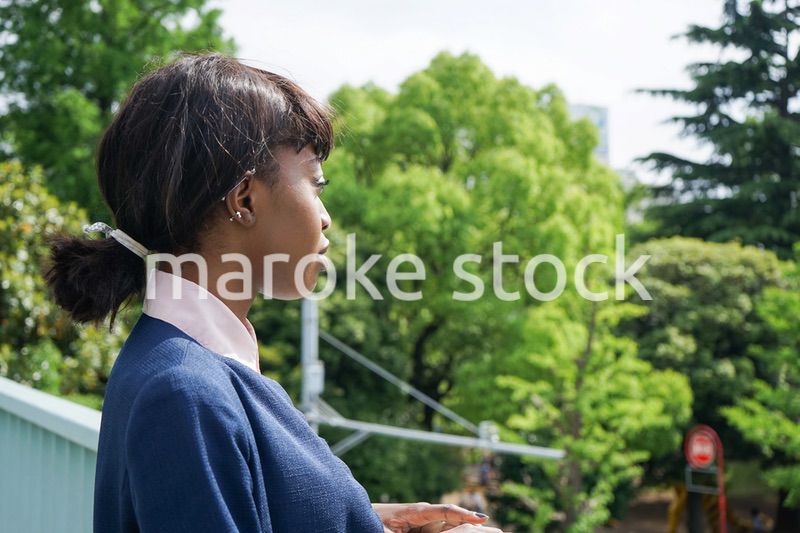 黒人女性ポートレート