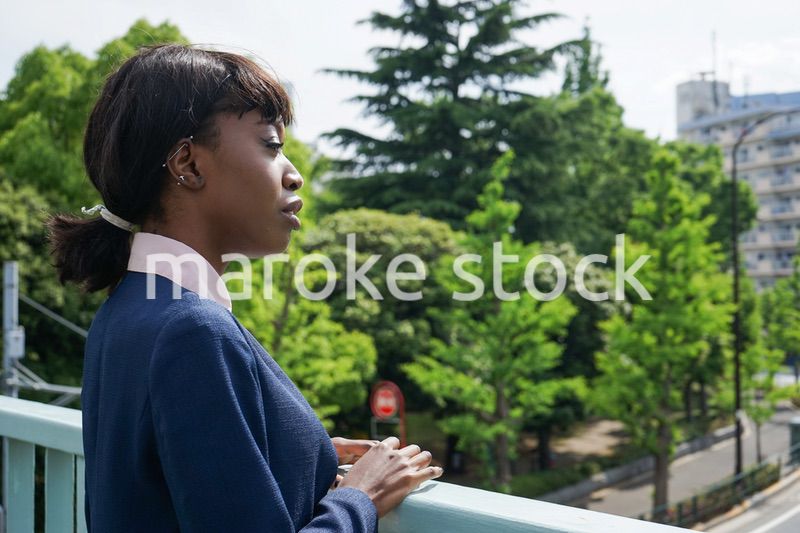 黒人女性ポートレート