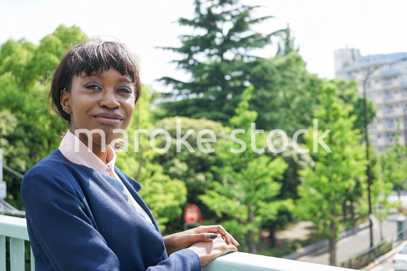 黒人女性ポートレート