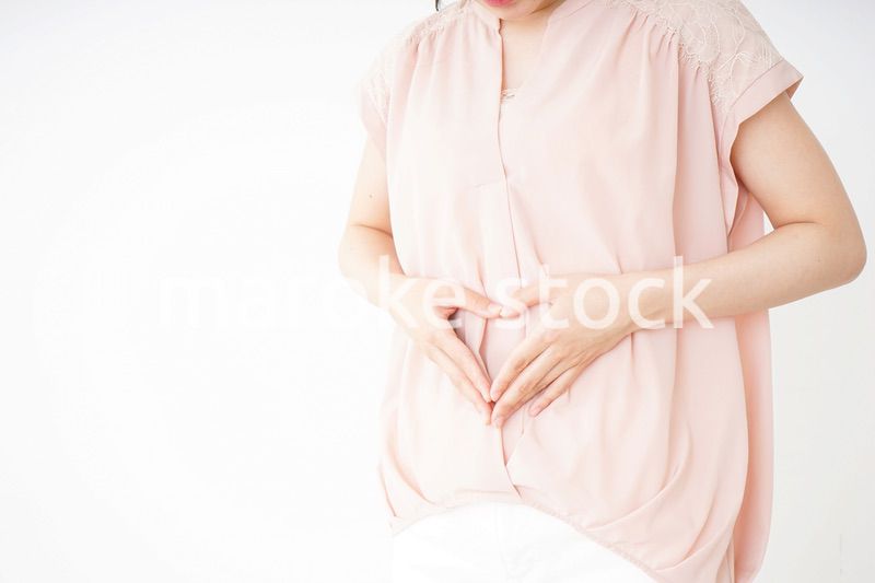 妊娠した女性