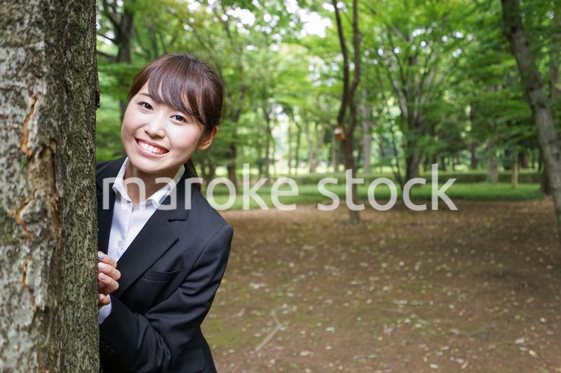 笑顔のビジネスウーマン