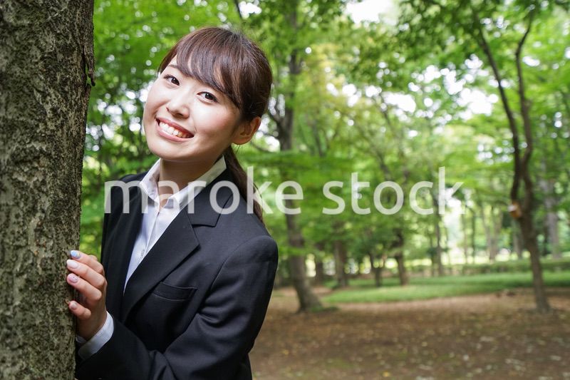 笑顔のビジネスウーマン