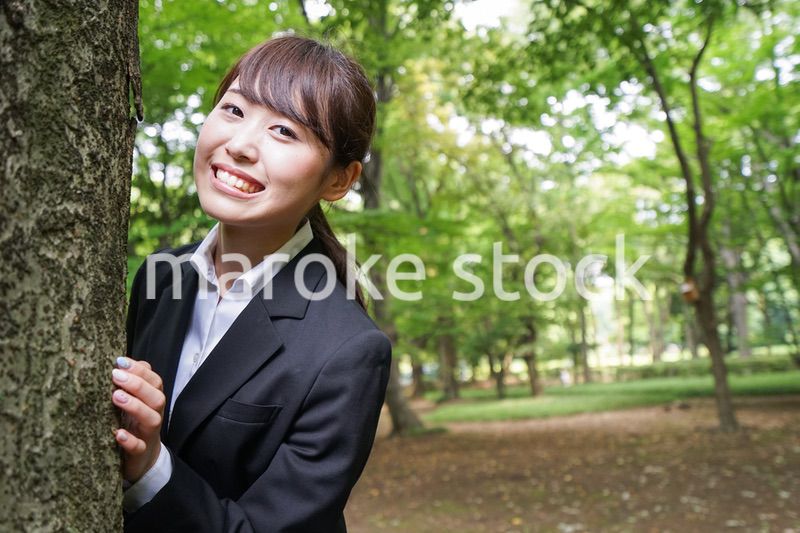 笑顔のビジネスウーマン