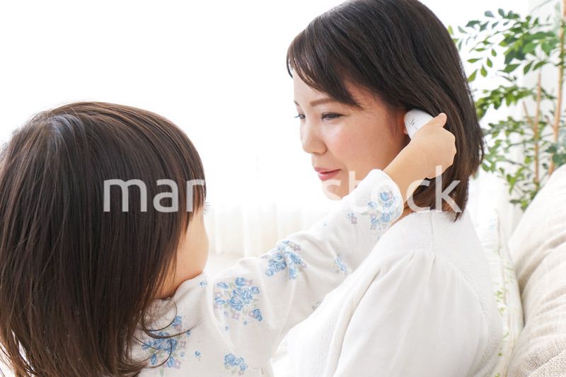 体調不良の子供