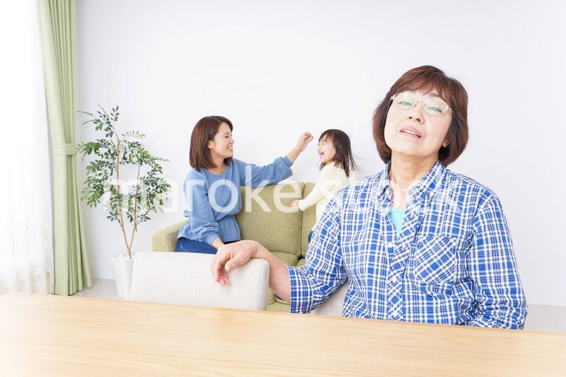 子どもが騒いで嫌がる祖母