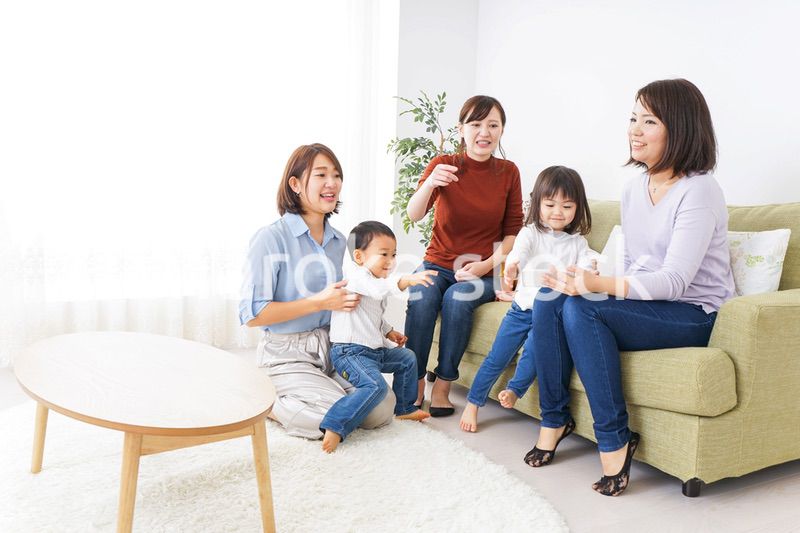 お母さんと子供たち