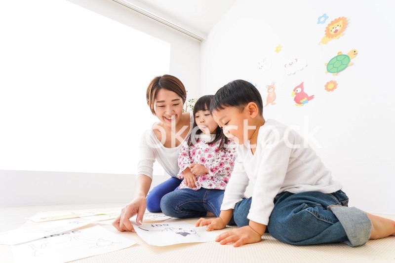 こども園・幼稚園・保育園・英語教室・習い事イメージ