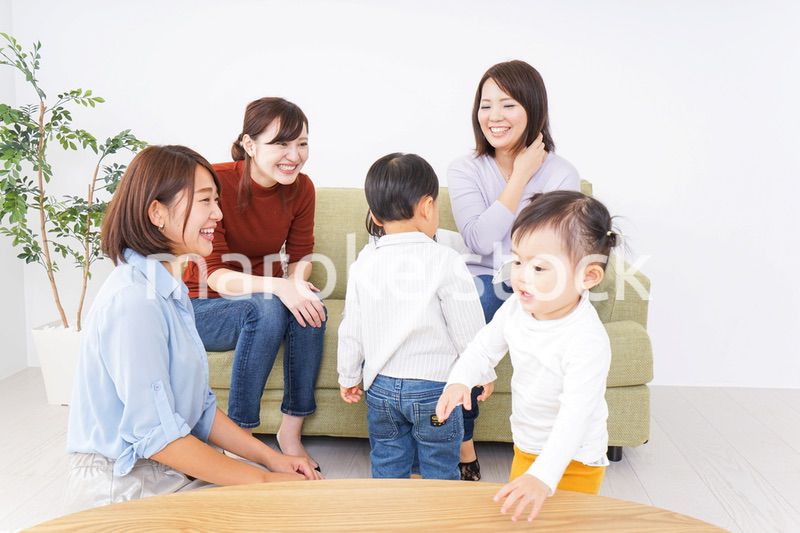お母さんと子供たち