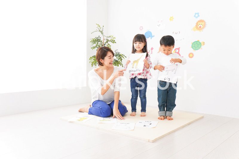 こども園・幼稚園・保育園・英語教室・習い事イメージ