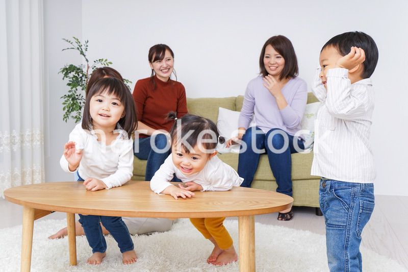 お母さんと子供たち