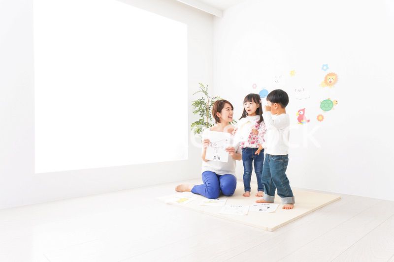 こども園・幼稚園・保育園・英語教室・習い事イメージ