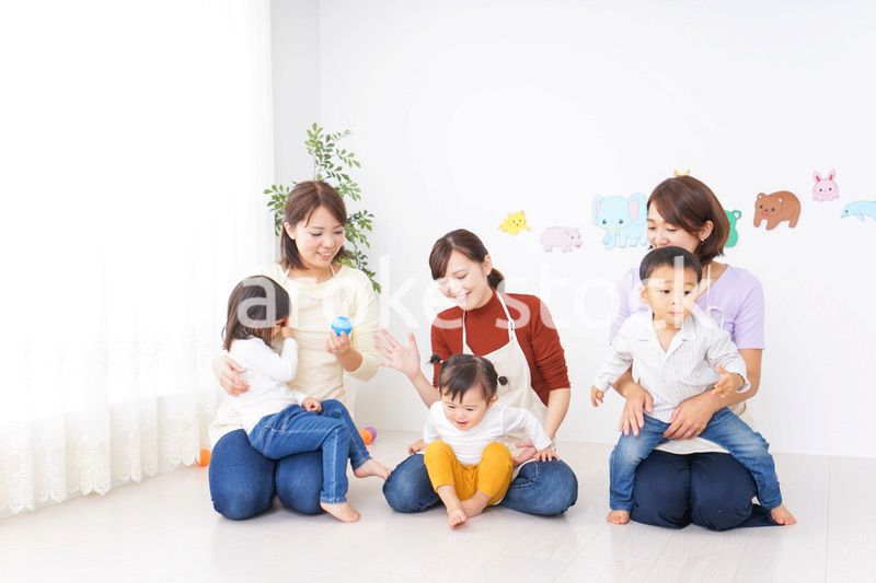 お母さんと子供たち