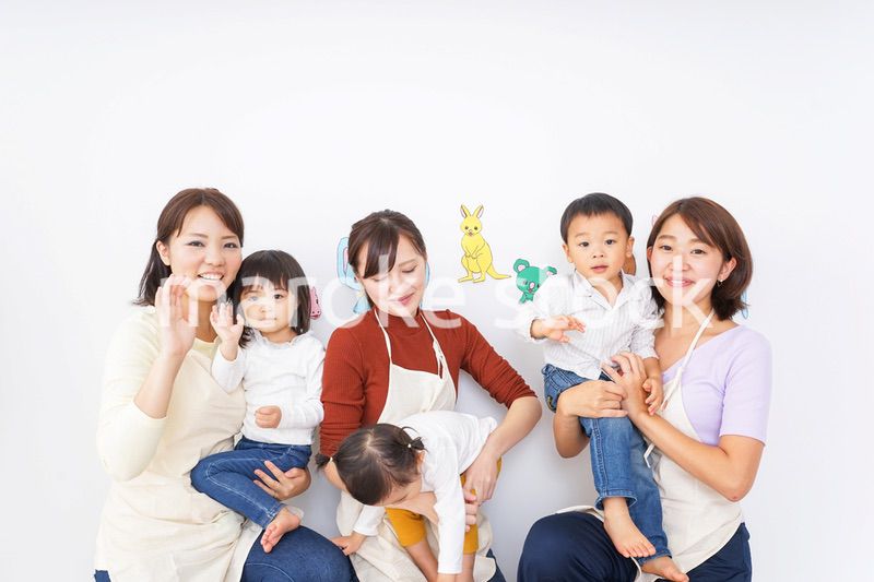 お母さんと子供たち