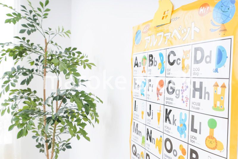 アルファベット表