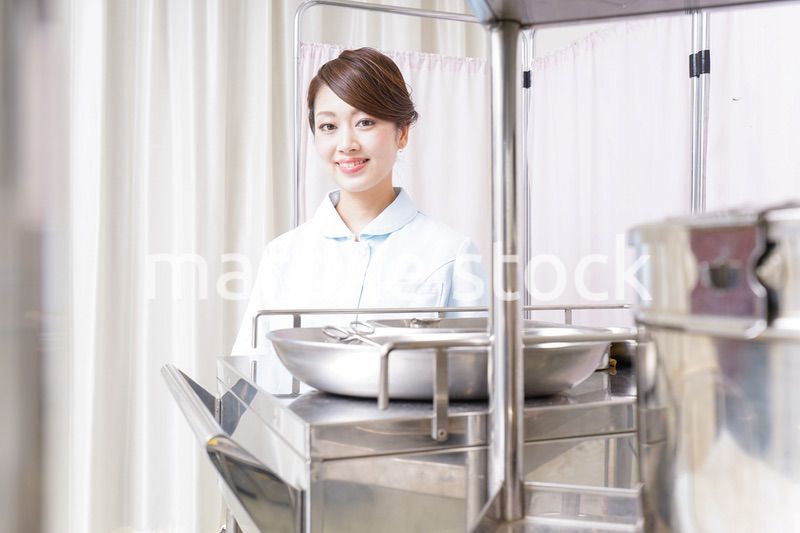 病院で働く看護師