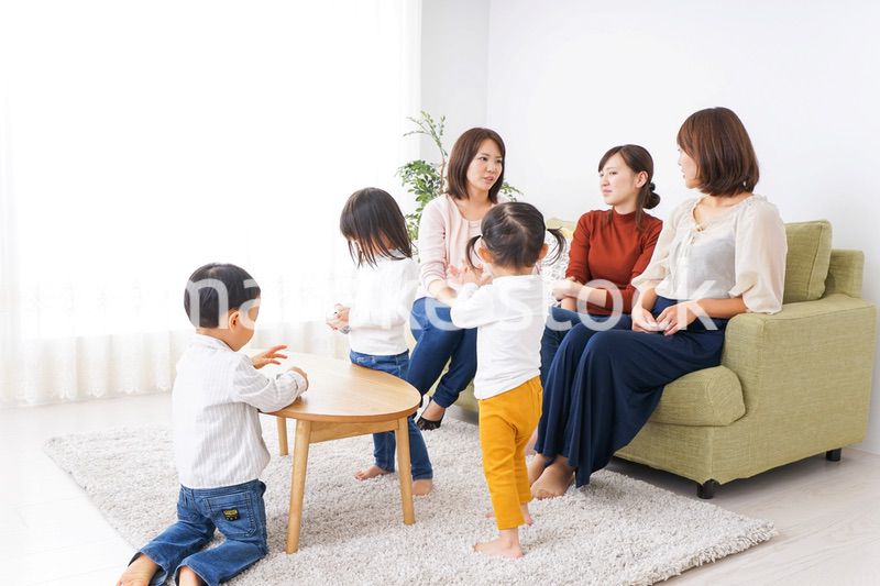 お母さんと子供たち