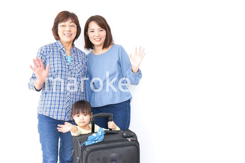 子供・母・おばあちゃんと一緒に旅行