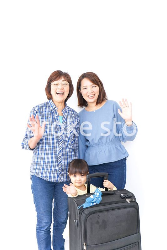 子供・母・おばあちゃんと一緒に旅行