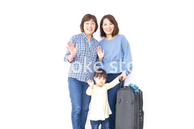 子供・母・おばあちゃんと一緒に旅行