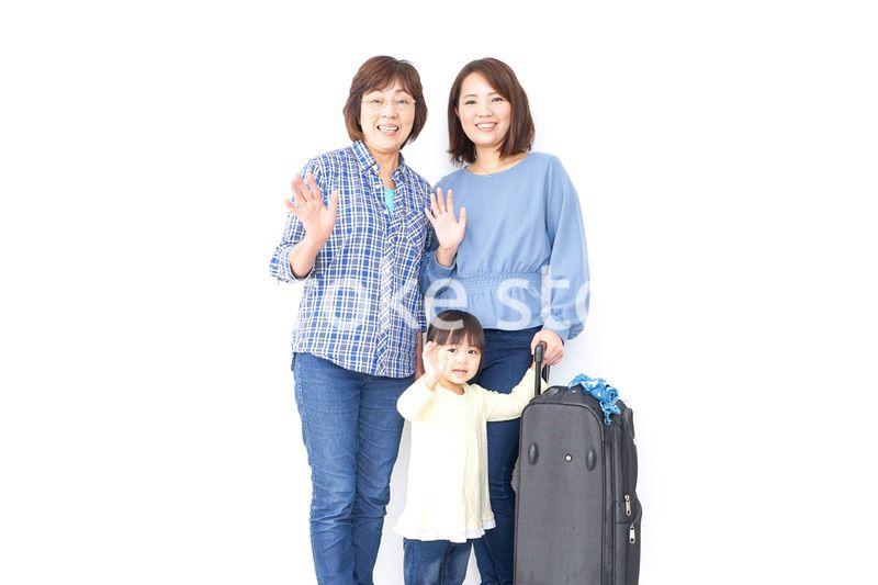 子供・母・おばあちゃんと一緒に旅行