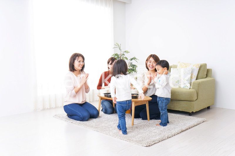 お母さんと子供たち