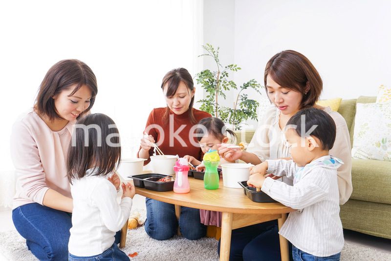 お母さんと子供たち