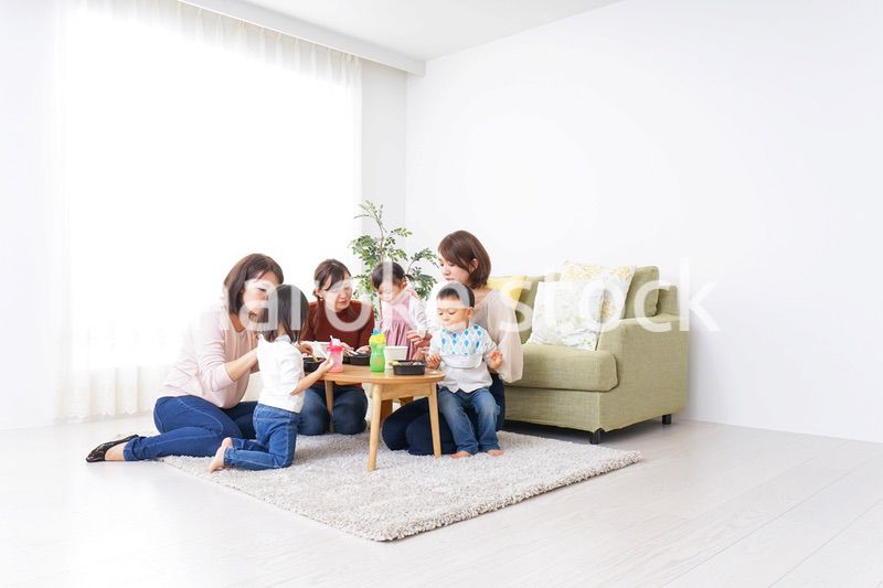 お母さんと子供たち