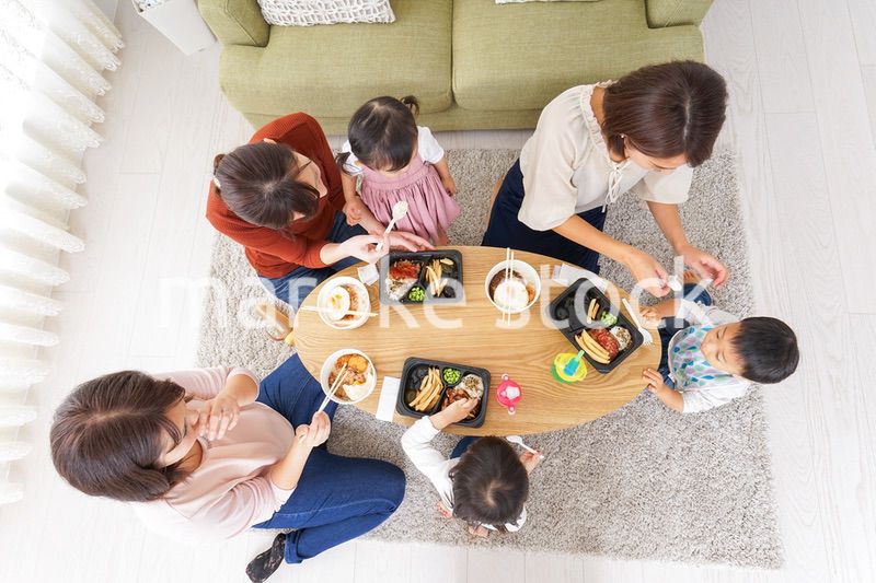 親戚集まってランチ