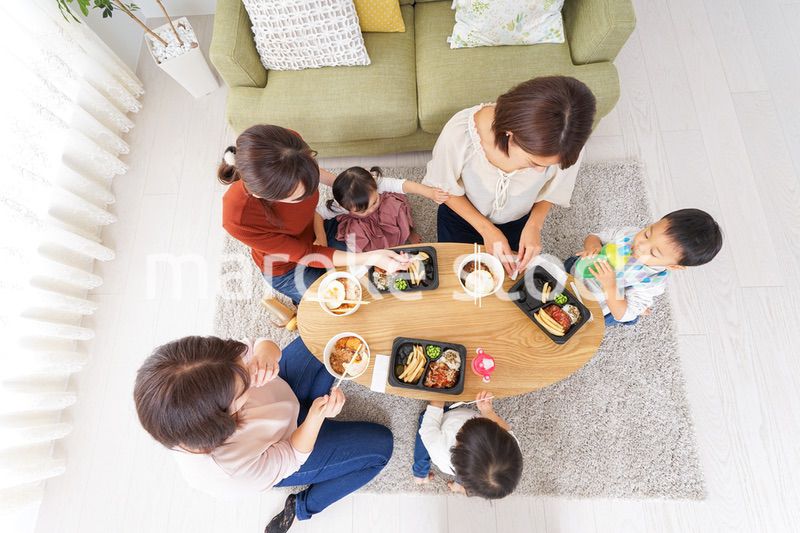 親戚集まってランチ