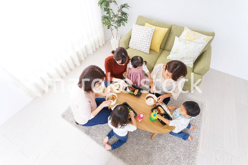 親戚集まってランチ