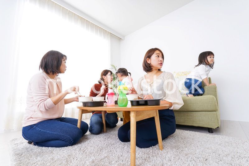 お母さんと子供たち