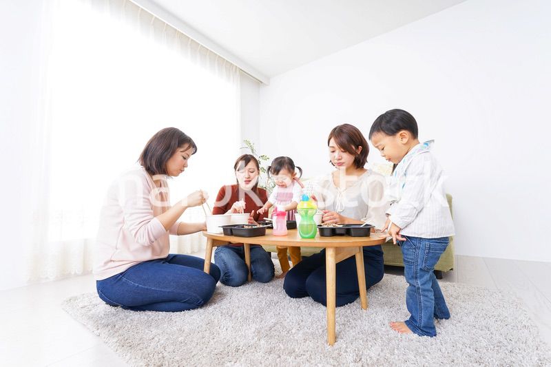 お母さんと子供たち