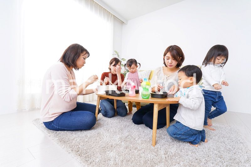 お母さんと子供たち